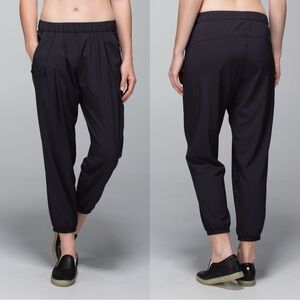 Lululemon Rollin' With My Omies 25” Pant Black‎ W5E10S Swift Ultra Light Size 2